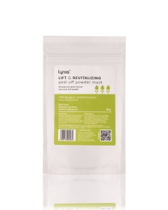 Lifting and revitalizing algae mask peel-off ginseng, green tea, cocoa